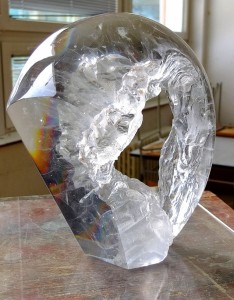 2015_SECRETS-OF-ICEBERG_kiln-castcut-and-polished-glass30x25x15-cm          